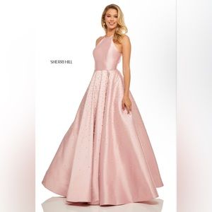 Pink Sherri Hill Prom Dress Size 4